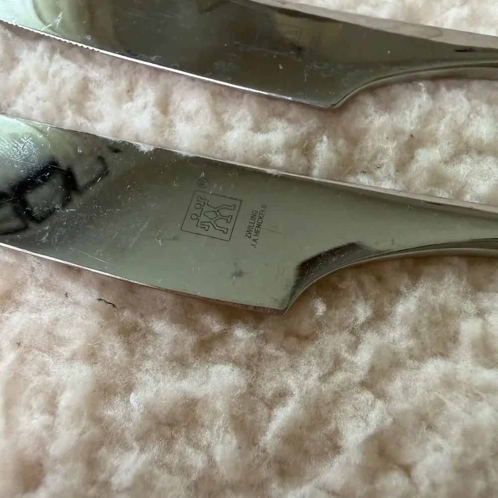 6 pc ZWILLING Bellasera 18/10 Stainless Dinner Knife Replacement J.A. Henckels